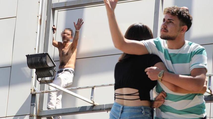 İntihar girişiminde akılalmaz anlar! Önce bir çifte laf attı, ardından bir saat sonra başka bir yerde...