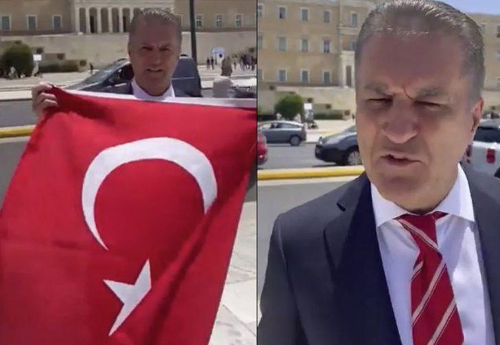 Atina'da Türk bayrağı açmıştı! Mustafa Sarıgül'e Yunanistan'da saldırı girişimi