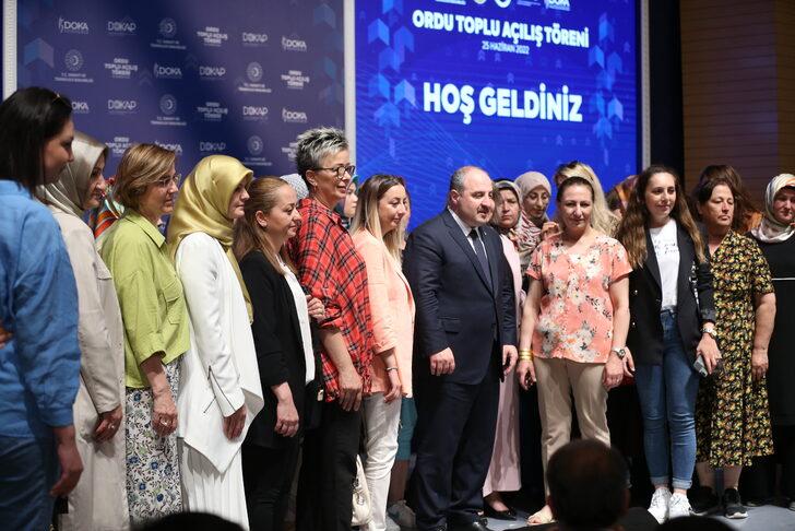 Sanayi ve Teknoloji Bakanı Varank, Ordu'da toplu açılış töreninde konuştu: G5
