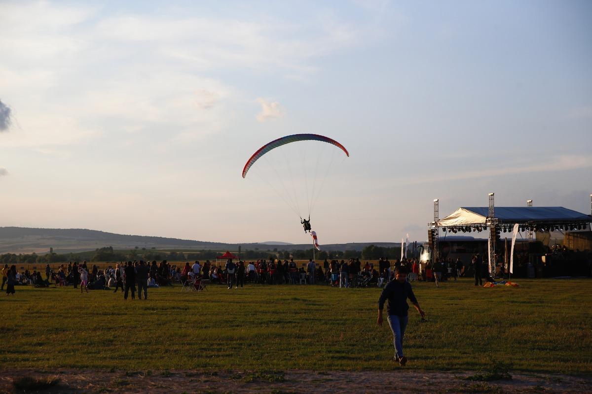 Eskişehir'deki THK Havacılık Festivali'nde senforock konseri verildi