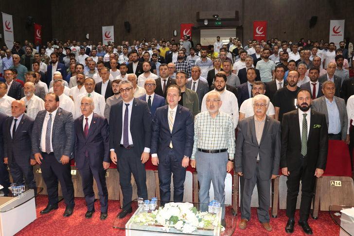 Yeniden Refah Partisi Genel Başkanı Erbakan, Batman'da konuştu: G4