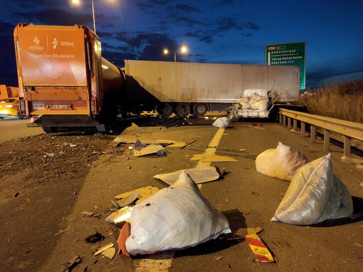 Kuzey Marmara Otoyolu'ndaki trafik kazasında iki kişi yaralandı G3