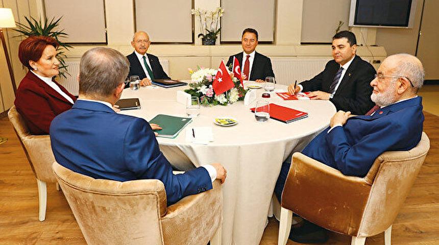 Beklenen gün geldi! 6’lı masada gündem ‘Cumhurbaşkanı adayı…’ Akşener onaylarsa…