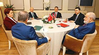 Beklenen gün geldi! 6’lı masada gündem ‘Cumhurbaşkanı adayı…’ Akşener onaylarsa…