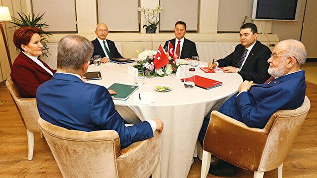 Beklenen gün geldi! 6’lı masada gündem ‘Cumhurbaşkanı adayı…’ Akşener onaylarsa…