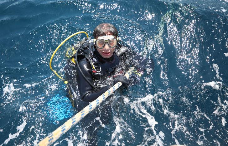 İtalyan konuklar, turizme açılan Çanakkale Savaşı batıklarına dalış yaptı G4