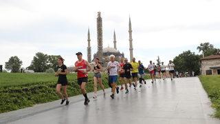 Edirne'de Selimiye Farkındalık Koşusu düzenlendi