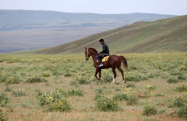 Muş'ta geleneksel köyler arası at yarışı etkinliği düzenlendi G4