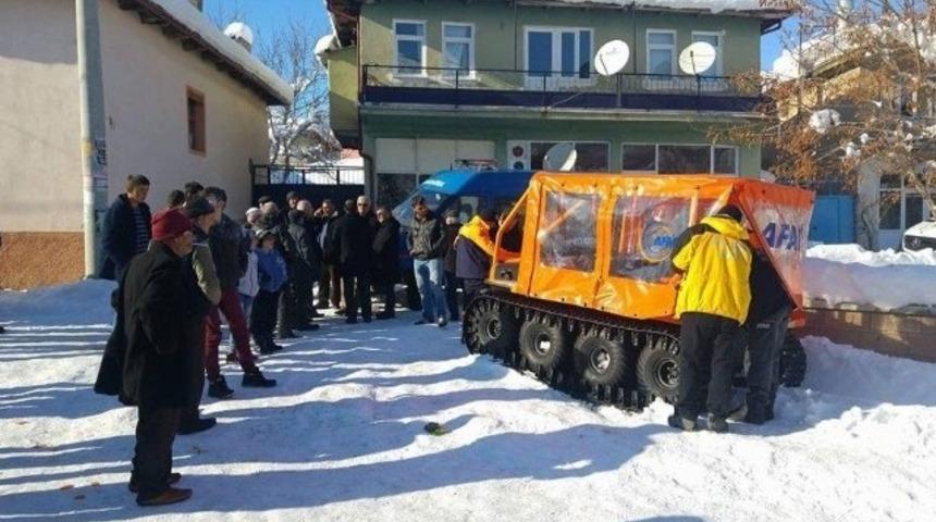 Dağa çıkan avcılar mahsur kaldı