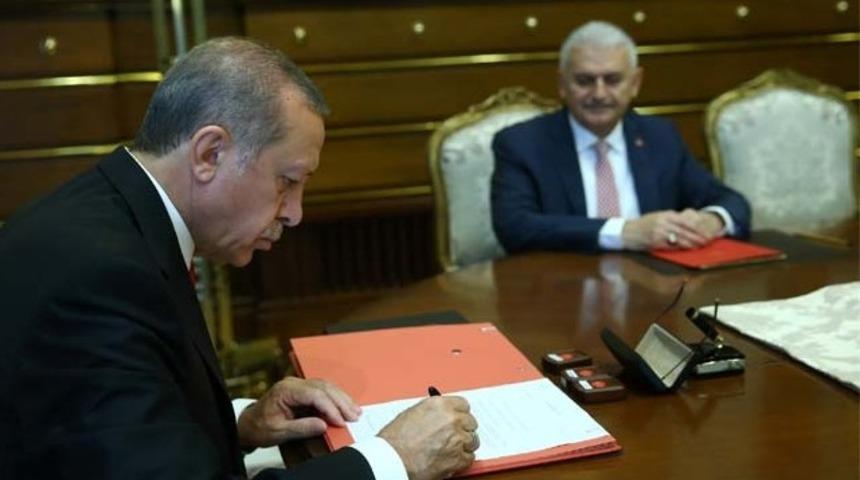 Cumhurbaşkanı Erdoğan 3 kanunu başbakanlığa g&ouml;nderdi