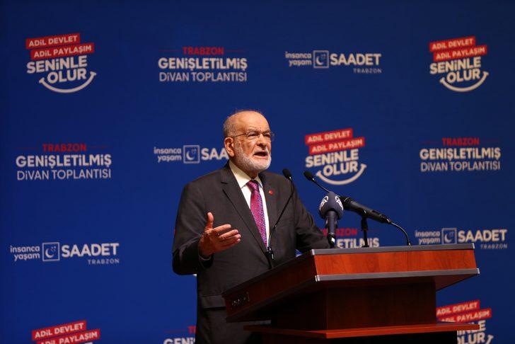 Saadet Partisi Genel Başkanı Karamollaoğlu, Trabzon'da partililere seslendi: G1