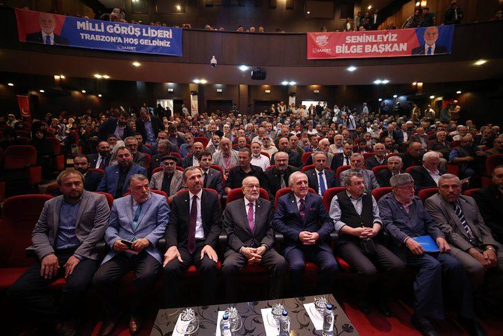 Saadet Partisi Genel Başkanı Karamollaoğlu, Trabzon'da partililere seslendi: G4