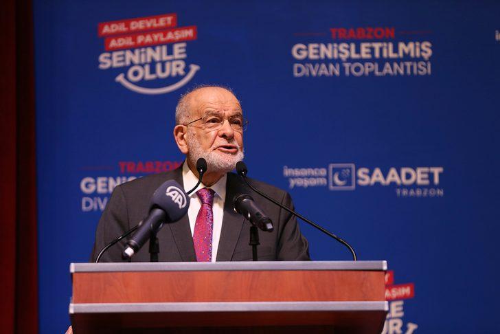 Saadet Partisi Genel Başkanı Karamollaoğlu, Trabzon'da partililere seslendi: G5