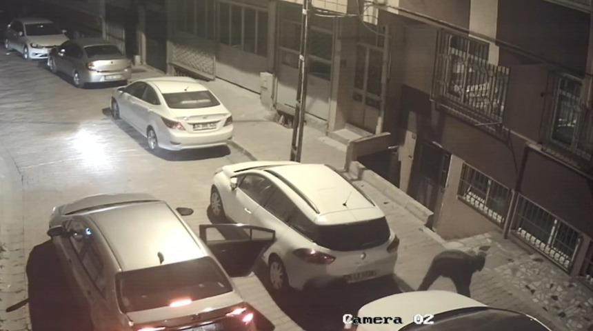 Polisleri bile şaşırttı! Güvenlik kamerasında ortaya çıktı: Sadece 10 saniyede...