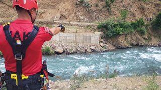 Müküs Çayı'nda kaybolan hemşireyi arama çalışmaları 16'ncı gününde