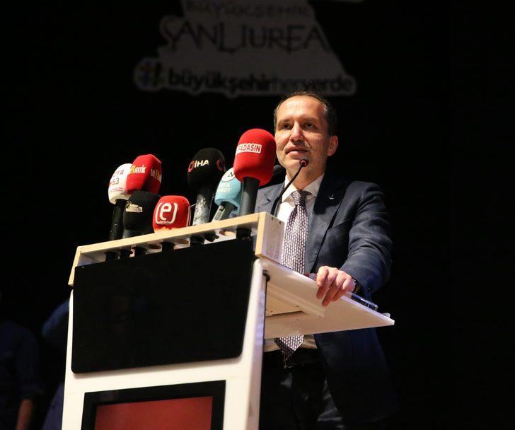 Yeniden Refah Partisi Genel Başkanı Erbakan, Şanlıurfa'da konuştu: G4