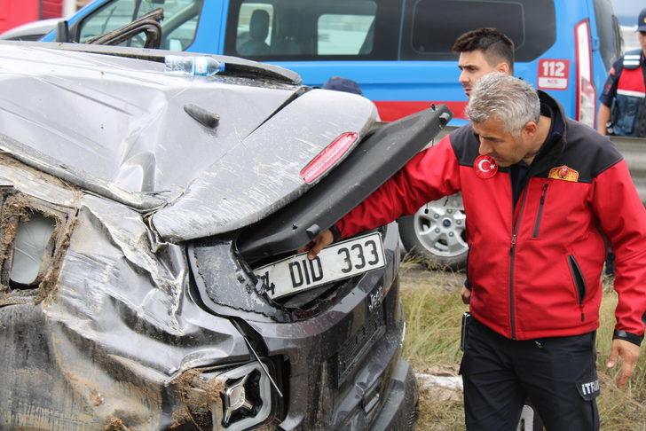 Bolu'da takla atan cipteki 6 kişi yaralandı G3