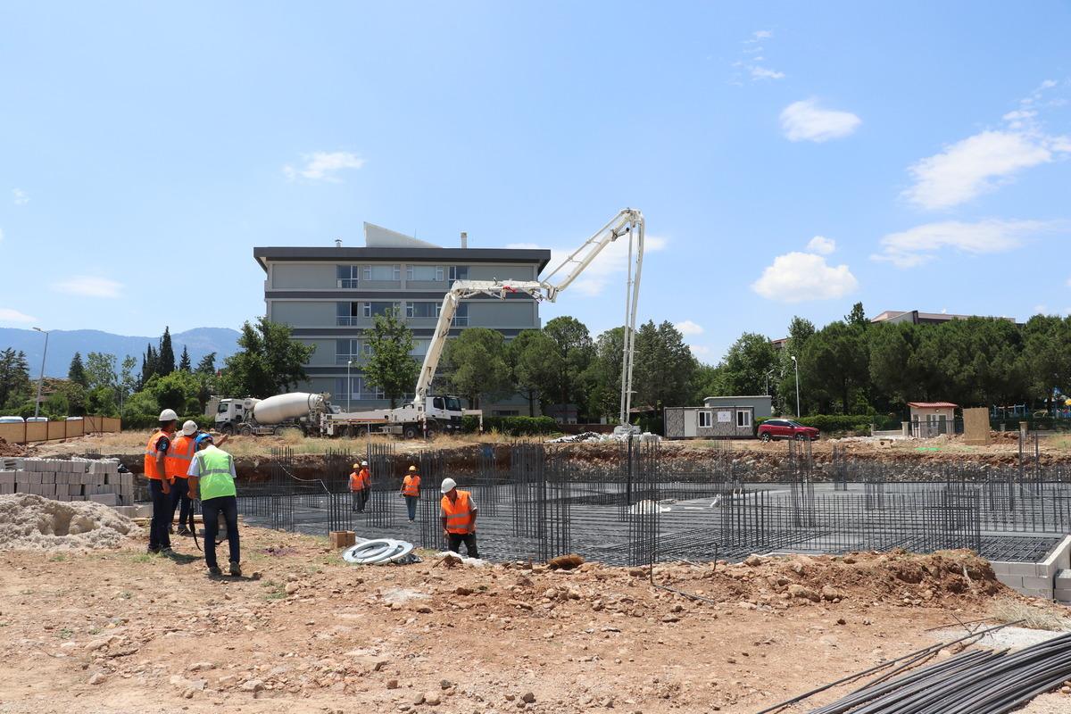 Diyanet İşleri Başkanı Erbaş, Denizli'de cami temel atma t&ouml;renine katıldı: