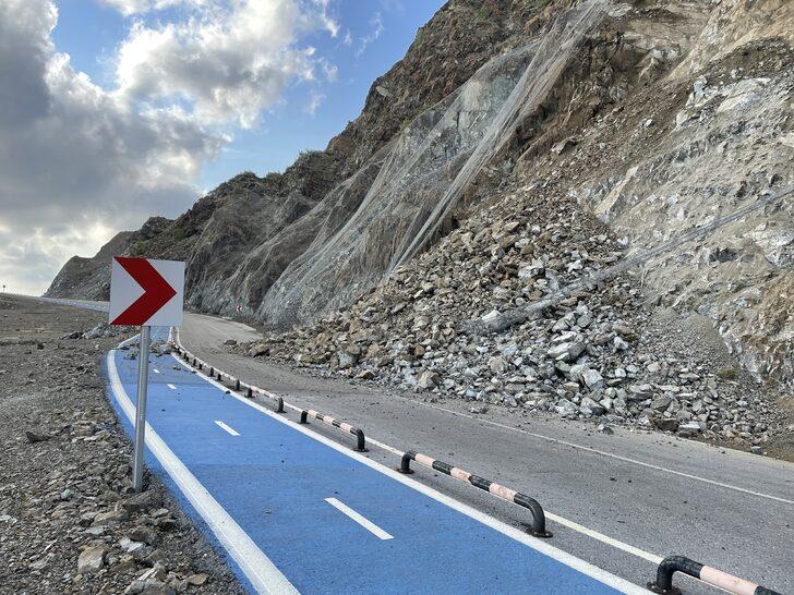 Hatay'da heyelan nedeniyle Samandağ-Arsuz sahil yolu ulaşıma kapandı G2