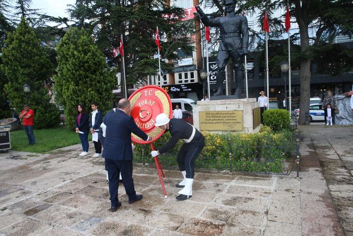 Atatürk'ün Tokat'a gelişinin 103. yıl dönümü törenle kutlandı G3