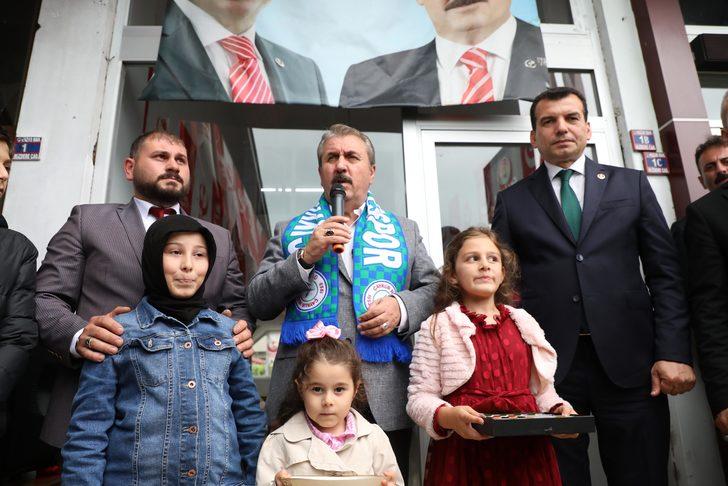 BBP Genel Başkanı Destici, Rize'de partisinin il kongresinde konuştu: G3