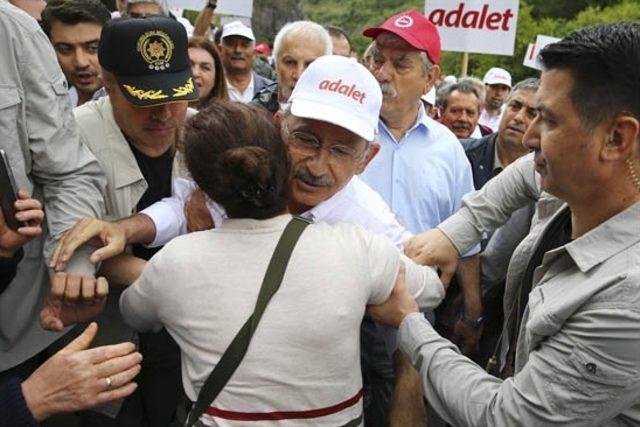 CHP lideri Kılıçdaroğlu nun Adalet Yürüyüşü 6. gününde 4