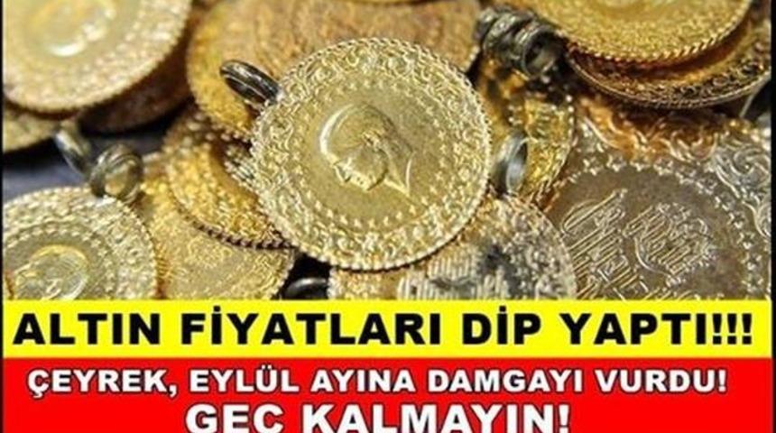 Altın Düştü'mü? 01 Eylül 2016 Altın Fiyatları