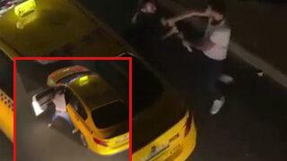 Esenyurt'ta dehşet anları! Yolcu taksiciye sür lan deyince...