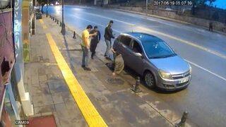 Ankara'nın göbeğinde bir adamı öldüresiye dövdüler