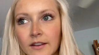 Sosyal medyada viral olan görüntü! Seksi iç çamaşırlarını giyip kocasının tepkisini görmek isteyince...