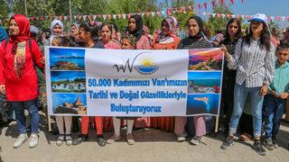 Van'da 50 bin kadın kentin tarihi mekanlarıyla buluşturulacak