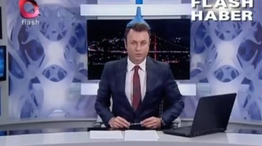 Flash TV sunucusu 'Sonunda delirdik' dedi, huni taktı