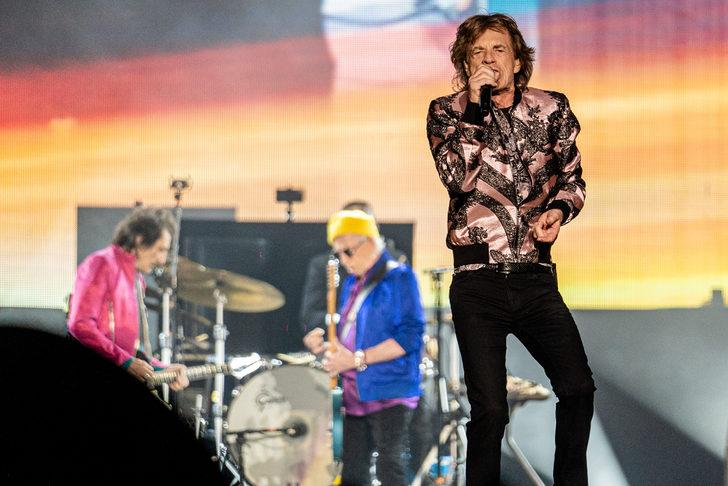 Rolling Stones'un 60'ıncı yıl konserini 65 bin kişi izledi 
