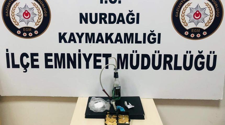 Gaziantep'te tarihi eser operasyonunda 3 şüpheli yakalandı