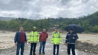 Sinop Ayancık'ta yağış nedeniyle 3 köy geçici olarak boşaltıldı