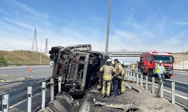 Kuzey Marmara Otoyolu'nda kaza