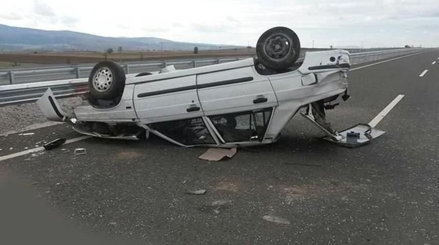 D&uuml;ğ&uuml;n G&uuml;n&uuml; Kaza Yapan Damat Hayatını Kaybetti!