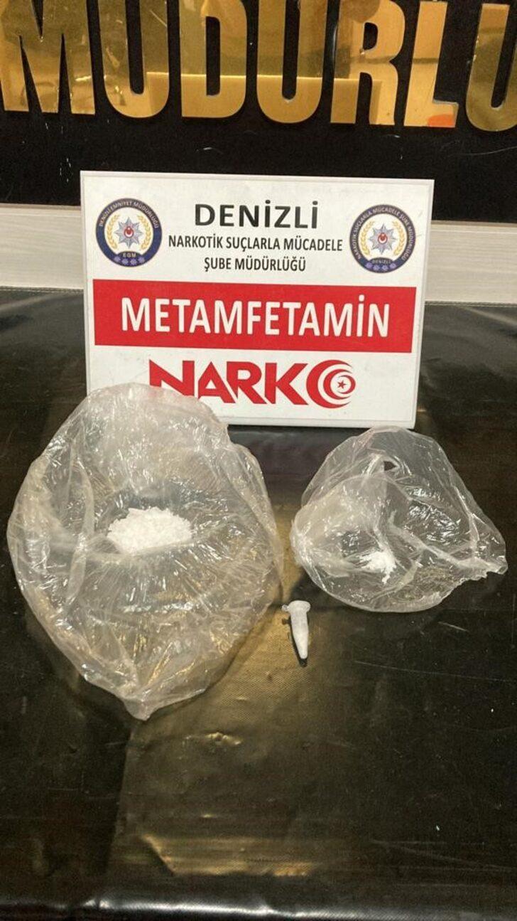 Denizli'de termosta 309 gram metamfetamin ele geçirildi, 14 kişi tutuklandı G3