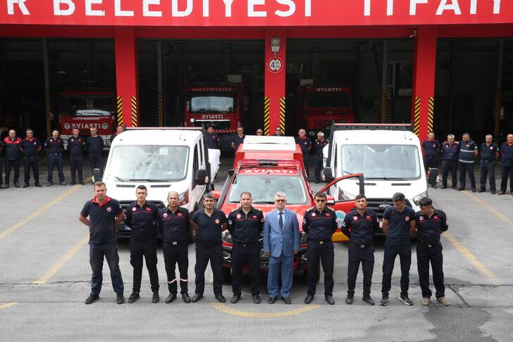 Kayseri'den Karadeniz'deki sel bölgesine personel ve ekipman desteği G3