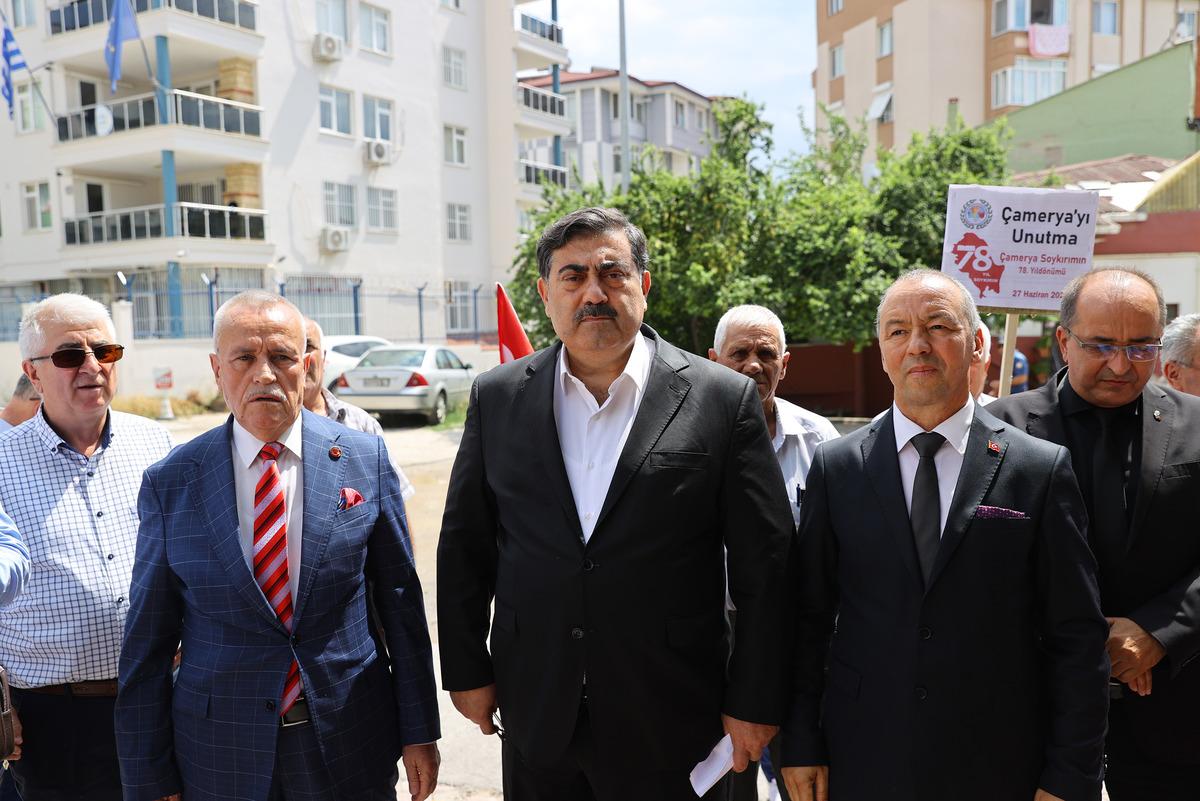 Edirne'de Yunanistan Konsolosluğuna siyah &ccedil;elenk bırakıldı