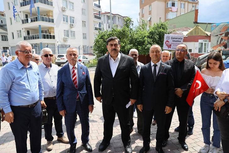 Edirne'de Yunanistan Konsolosluğuna siyah çelenk bırakıldı G2