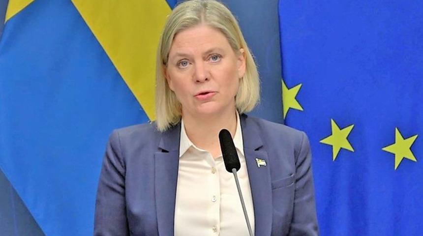 İsveç Başbakanı Andersson'dan dikkat çeken 'terör örgütü' açıklaması