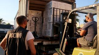 Muğla'da depoda 17 bin 150 şişe kaçak alkol ele geçirildi