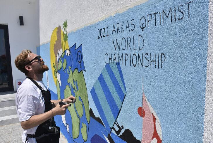 2022 Arkas Dünya Optimist Şampiyonası'nda son kontroller yapıldı G3