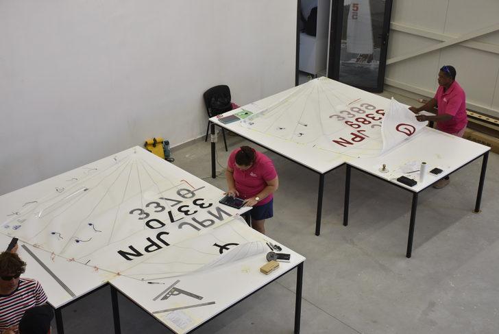 2022 Arkas Dünya Optimist Şampiyonası'nda son kontroller yapıldı G5