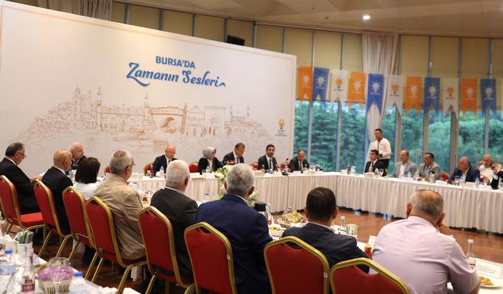 AK Parti'li Zengin, Bursa'da hemşehri derneklerinin temsilcileriyle buluştu: