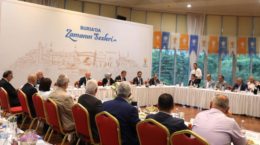 AK Parti'li Zengin, Bursa'da hemşehri derneklerinin temsilcileriyle buluştu: