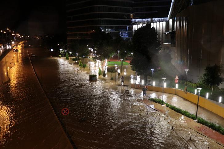 Bolu'da sağanak nedeniyle su taşkınları oluştu G3