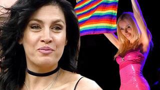 Sahnede LGBT bayrağı açan Gülşen'e Tuğba Ekinci'den şok tepki! 'Evli Erol Köse'yi...'