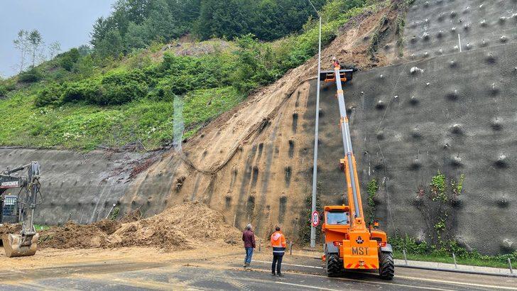 Bolu Dağı Tüneli İstanbul istikameti heyelan nedeniyle ulaşıma kapatıldı G4